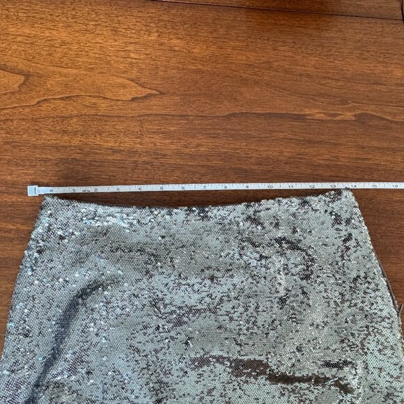 Gap Party Sequin Mini Skirt Holiday sz 4 petite - Picture 6 of 9